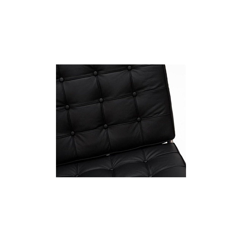 Sofa 3-os. Barcelon | Eko-skóra Czarna | D2 Design