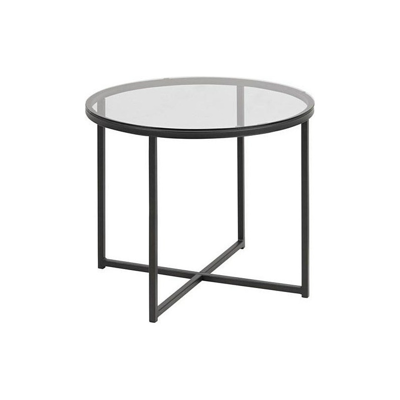 Stolik szklany Actona Cross 55cm - Elegancki design | Sklep