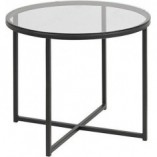 Stolik szklany Actona Cross 55cm - Elegancki design | Sklep