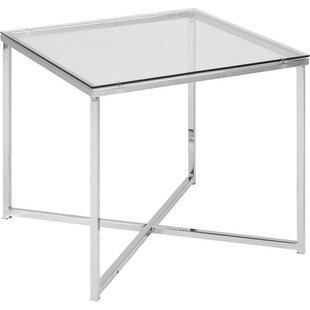 Stolik szklany Actona Cross 50x50cm - Elegancki design | Kup teraz!