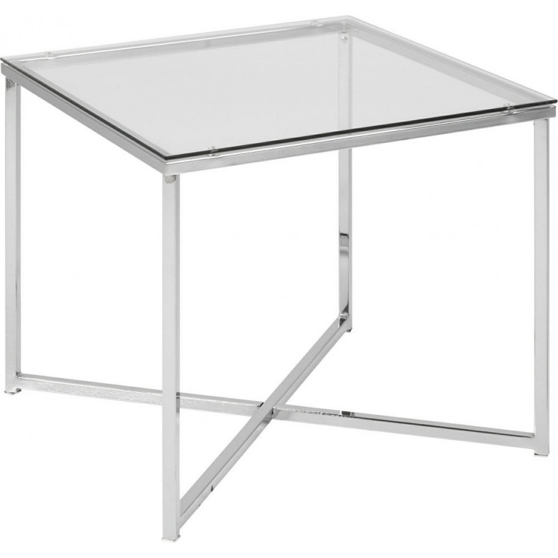 Stolik szklany Actona Cross 50x50cm - Elegancki design | Kup teraz!