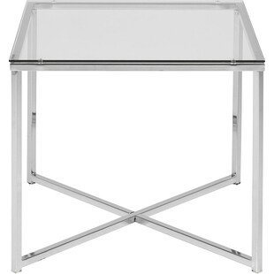 Stolik szklany Actona Cross 50x50cm - Elegancki design | Kup teraz!