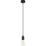 Lampa wisząca czarna "Żarówka" Silicone - Nowodvorski