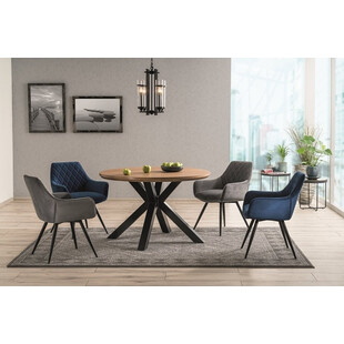 Stół okrągły loft Ritmo 120cm Signal - Stylowy design