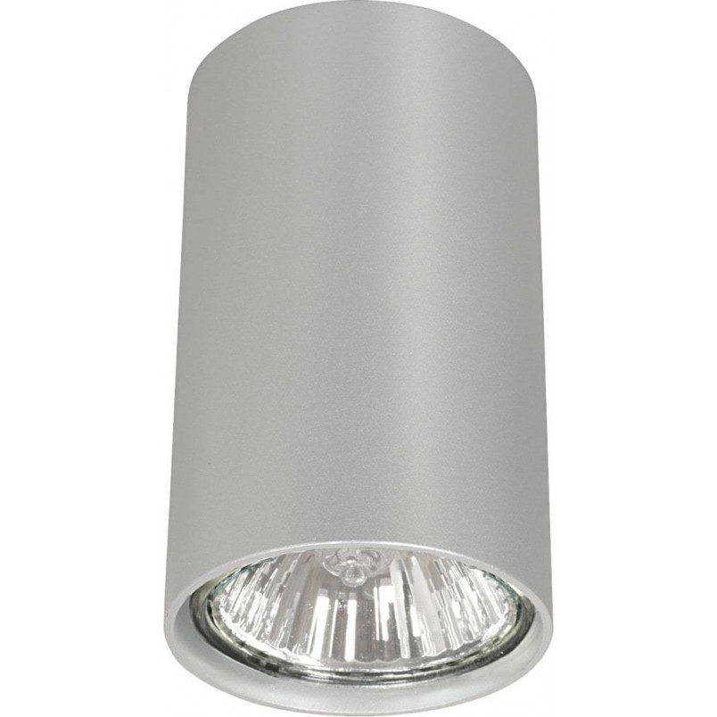 Lampy punktowe | Lampa Spot tuba Eye 9 Srebrna Nowodvorski do salonu, kuchni i przedpokoju