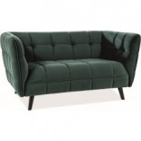 Sofa welurowa Castello 145cm | Signal - Komfort i styl