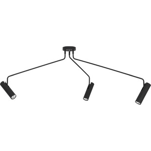 Lampa sufitowa 3 tuby na wysięgniku Eye Super III Czarna marki Nowodvorski