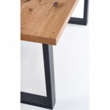 Stół rozkładany loft Perez Halmar | Jasny dąb 160x90