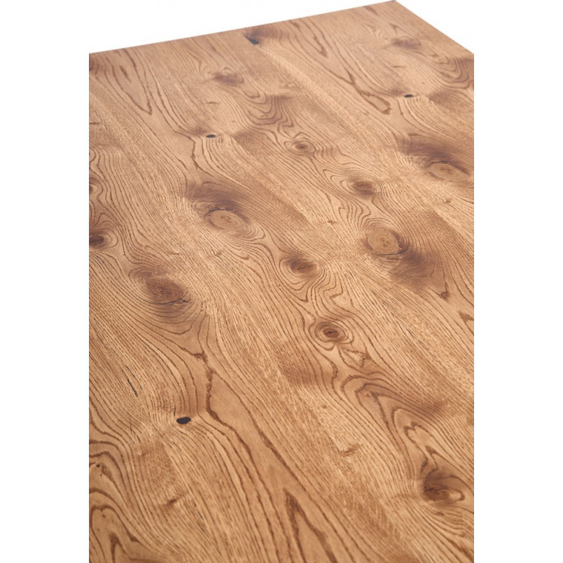 Stół rozkładany loft Horus Halmar | Jasny dąb | 126x80 cm