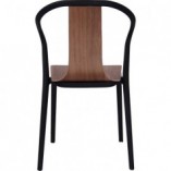 Krzesło Bella D2 Design - Drewno Orzech, Nowoczesny Design