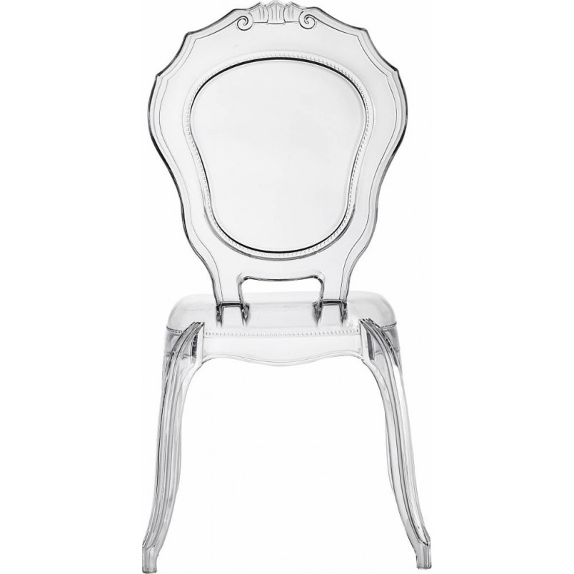 Krzesło Przezroczyste Queen Intesi - Elegancki Design | Sklep