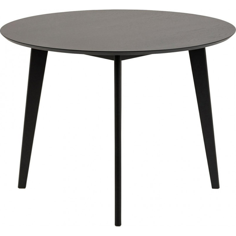 Stół okrągły loft Roxby 105cm czarny Actona - Stylowy design