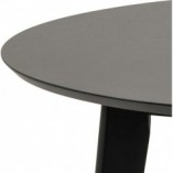 Stół okrągły loft Roxby 105cm czarny Actona - Stylowy design