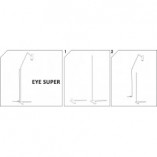 Lampa podłogowa biała NOWODVORSKI Eye Super | Minimalizm i styl