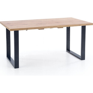 Stół rozkładany loft Venom 135x85cm dąb wotan | Halmar