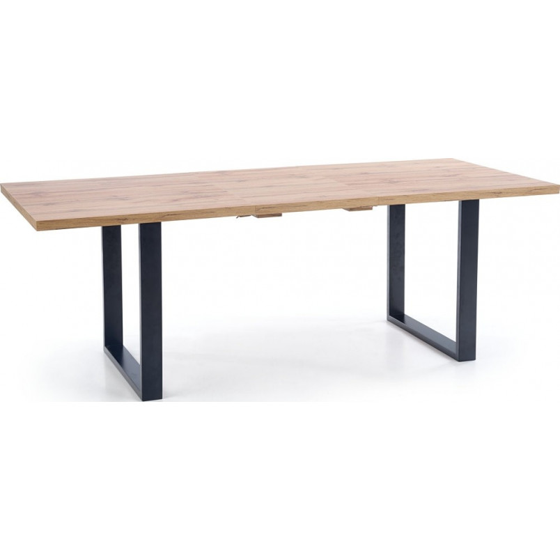 Stół rozkładany loft Venom 135x85cm dąb wotan | Halmar