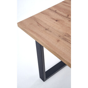 Stół rozkładany loft Venom 135x85cm dąb wotan | Halmar