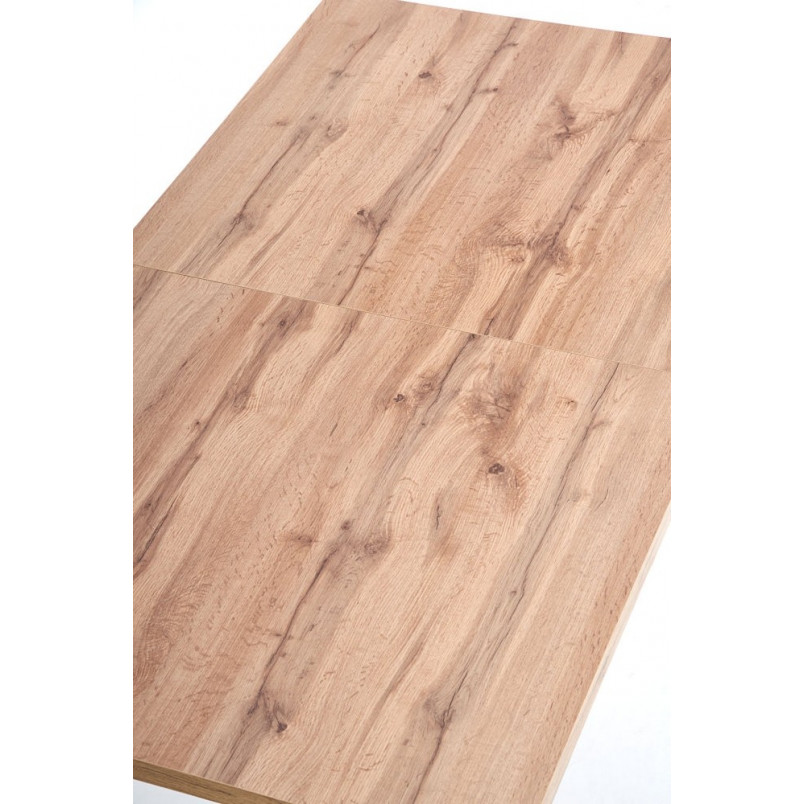 Stół rozkładany loft Venom 135x85cm dąb wotan | Halmar