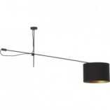 Lampa sufitowa czarna Nowodvorski Viper 37cm - Stylowe oświetlenie