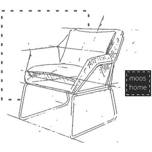 Fotel welurowy Fluence szary - Moos Home | Komfort i styl