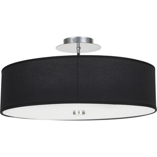 Plafon okrągły z abażurem Viviane 50 Czarny marki Nowodvorski