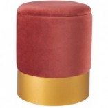 Pufa welurowa ze schowkiem Velvet | Róż Moos Home - Kup teraz!