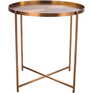 Stolik miedziany Moon 50cm - Moos Home | Elegancki stolik kawowy
