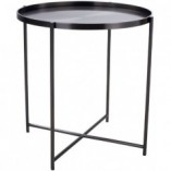 Stolik boczny okrągły Moon 50cm tytan | Moos Home