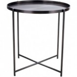Stolik boczny okrągły Moon 50cm tytan | Moos Home