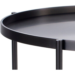 Stolik boczny okrągły Moon 50cm tytan | Moos Home