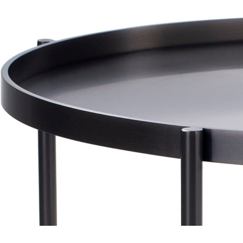 Stolik boczny okrągły Moon 50cm tytan | Moos Home