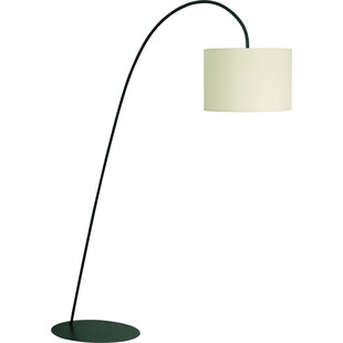 Lampa podłogowa łukowa z abażurem Alice Ecru marki Nowodvorski