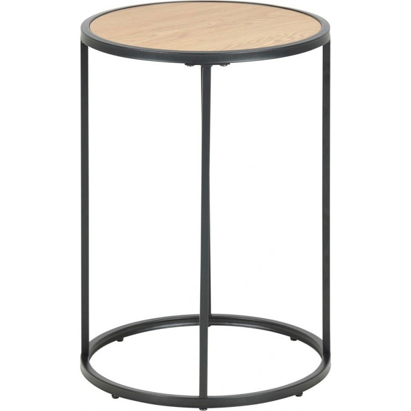 Stolik boczny Actona Seaford | Dąb, 40cm | Skandynawski Design
