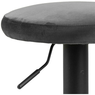 Hoker barowy Actona Finch Velvet - Ciemnoszary | Komfort i styl