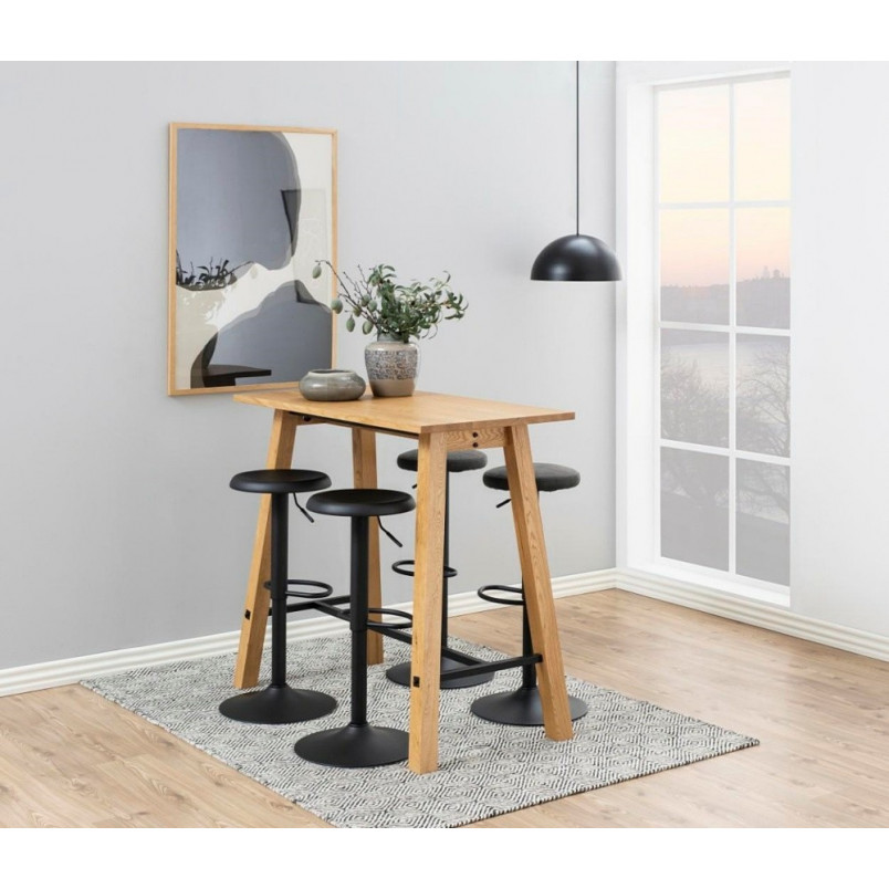 Hoker barowy Actona Finch Velvet - Ciemnoszary | Komfort i styl