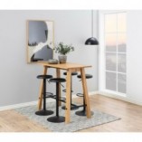 Hoker barowy Actona Finch Velvet - Ciemnoszary | Komfort i styl
