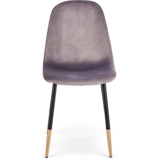 Krzesło welurowe glamour K379 Halmar - Elegancki design | Sklep meblowy