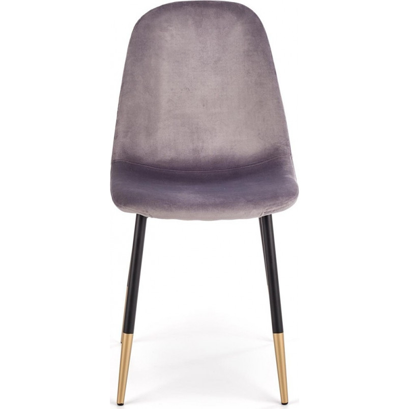 Krzesło welurowe glamour K379 Halmar - Elegancki design | Sklep meblowy