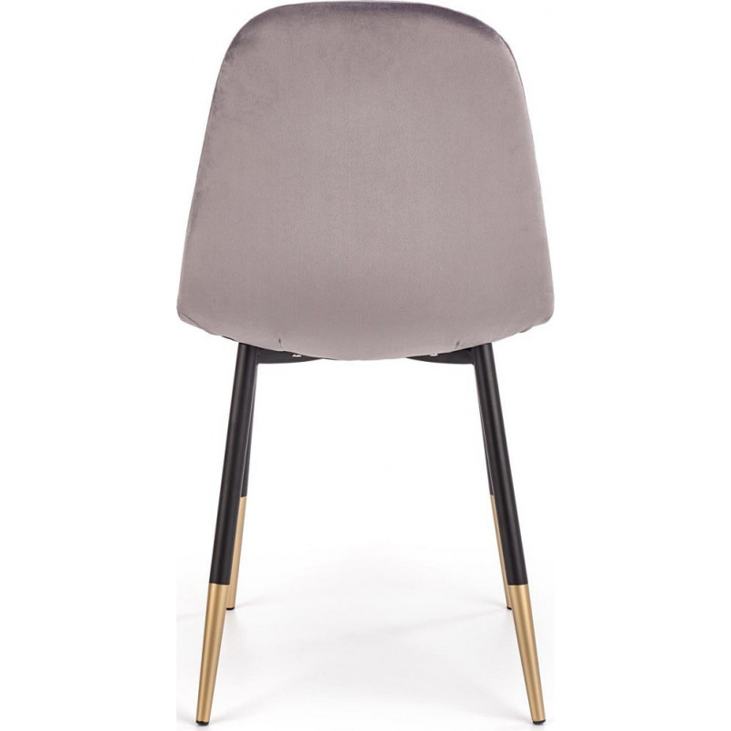 Krzesło welurowe glamour K379 Halmar - Elegancki design | Sklep meblowy