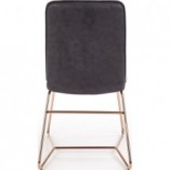 Krzesło glamour Halmar K390: Kremowy/Złoty - Stylowy design