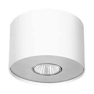 Lampa Point Nowodvorski - Biała, Okrągła, GU10