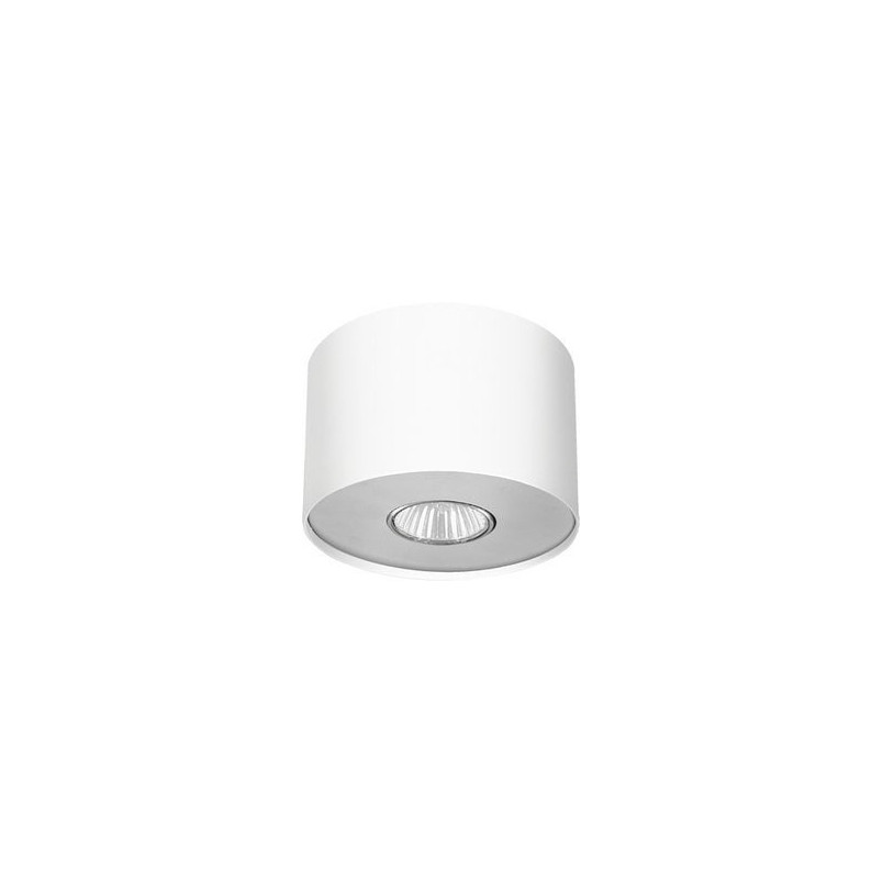Lampa Point Nowodvorski - Biała, Okrągła, GU10