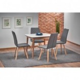 Stół rozkładany Barret biały Halmar | Skandynawski design