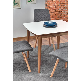 Stół rozkładany Barret biały Halmar | Skandynawski design