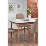 Stół rozkładany Barret biały Halmar | Skandynawski design