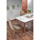 Stół rozkładany Barret biały Halmar | Skandynawski design