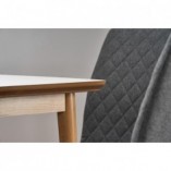 Stół rozkładany Barret biały Halmar | Skandynawski design