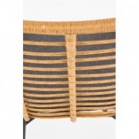 Fotel rattanowy boho Ikaro Halmar | Naturalny design