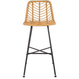Hoker rattanowy Halmar H-97 | Naturalny, wygodny, do kuchni i baru