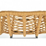 Hoker rattanowy Halmar H-97 | Naturalny, wygodny, do kuchni i baru